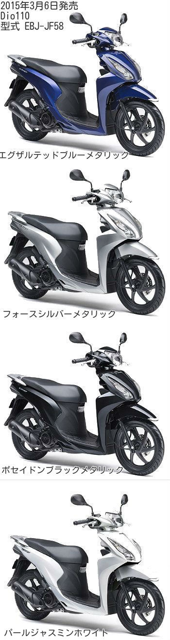 ホンダ Dio110の口コミ試乗レビュー